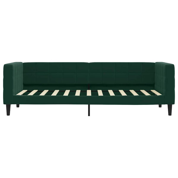 Tagesbett Dunkelgrün 80x200 cm Samt