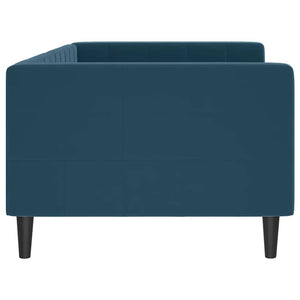 Blaues Tagesbett 90x200 cm Samt