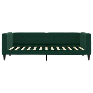 Tagesbett Dunkelgrün 90x200 cm Samt