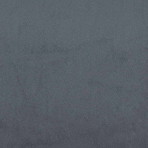 Tagesbett Dunkelgrau 90x190 cm Samt