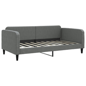 Tagesbett Dunkelgrau 100x190 cm