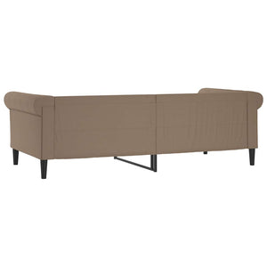 Tagesbett 80x200 cm Cappuccino-Braun Kunstleder