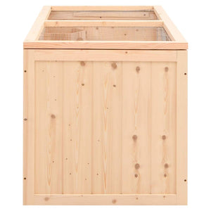 Hamsterkäfig 104 x 52 x 54 cm Massivholz Tanne