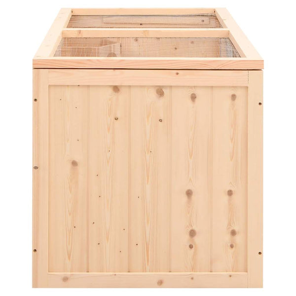 Hamsterkäfig 104 x 52 x 54 cm Massivholz Tanne