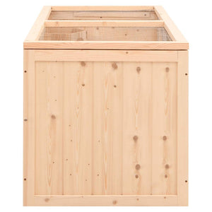 Hamsterkäfig 89,5x45x45 cm Massivholz Tanne