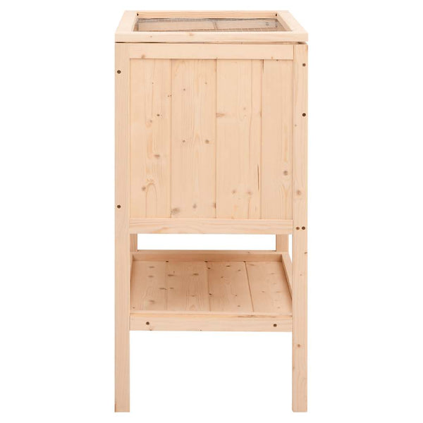 Hamsterkäfig 55 x 40 x 80 cm Massivholz Tanne