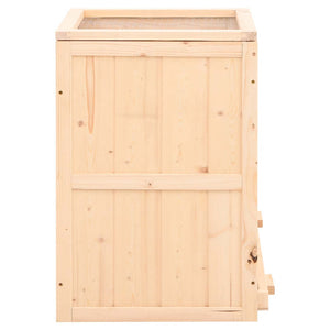 Hamsterkäfig 81x40x60 cm Massivholz Tanne