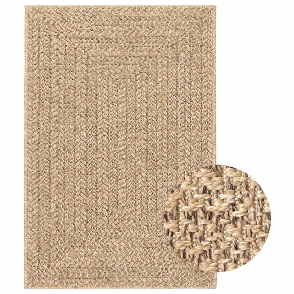 Jute Teppich 120x170 cm für Innen & Außen