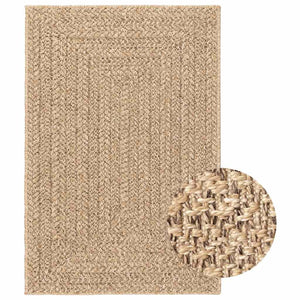 Jute Teppich 120x170 cm für Innen & Außen