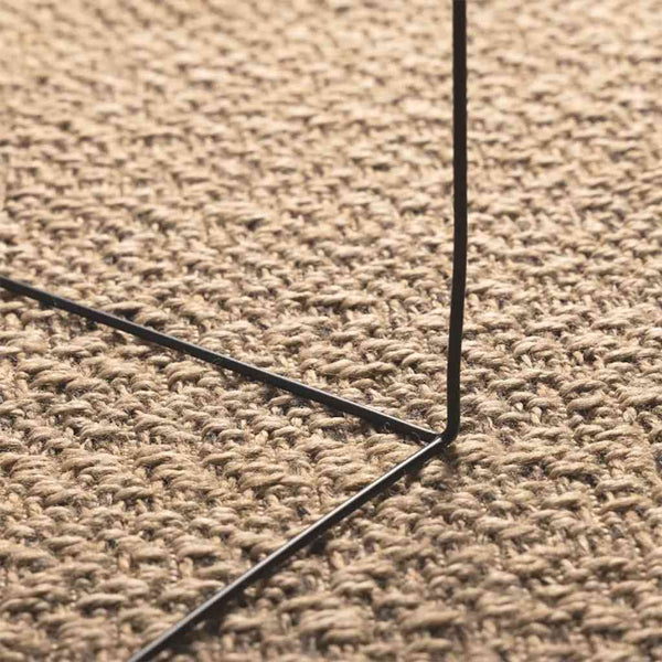 Jute-Optik Teppich 160x230 cm für Innen & Außen