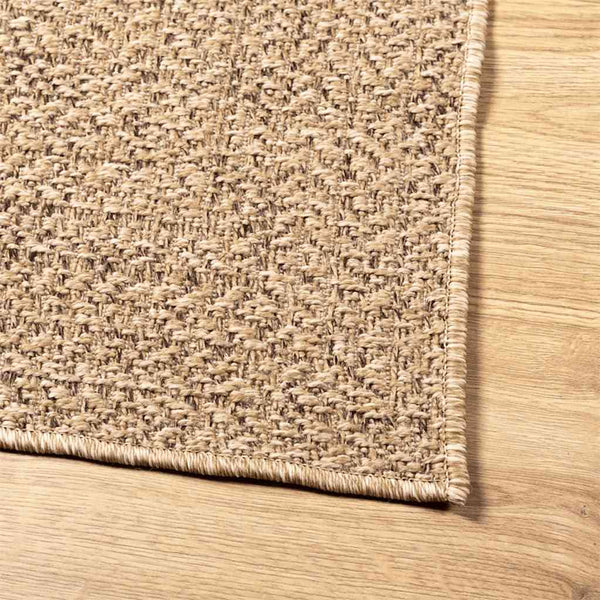 Jute-Optik Teppich 160x230 cm für Innen & Außen
