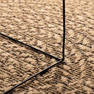 Teppich Jute-Optik 90 cm für Innen & Außen