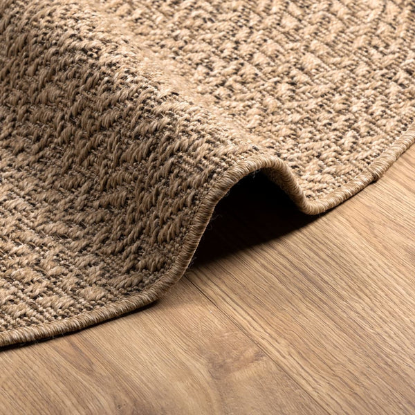 Teppich Jute-Optik 90 cm für Innen & Außen