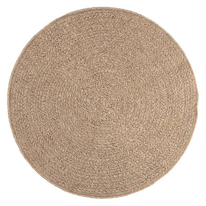 Jute-Optik Teppich, 120 cm, Innen/Außen