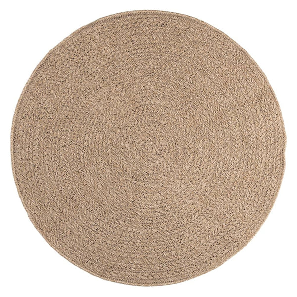 Jute-Optik Teppich, 120 cm, Innen/Außen
