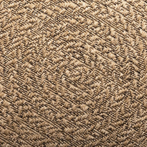 Jute-Optik Teppich, 120 cm, Innen/Außen