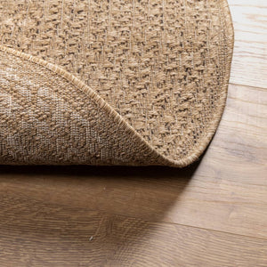 Jute Teppich 160 cm für Innen & Außen