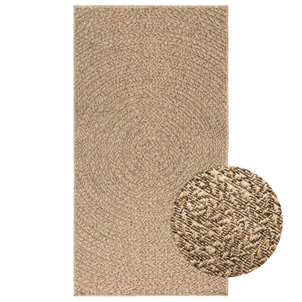 Jute-Optik Teppich 80x150 cm für Innen & Außen