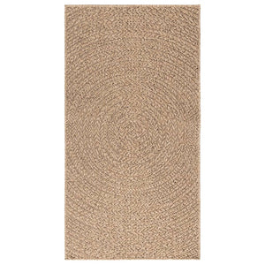 Jute-Optik Teppich 80x150 cm für Innen & Außen