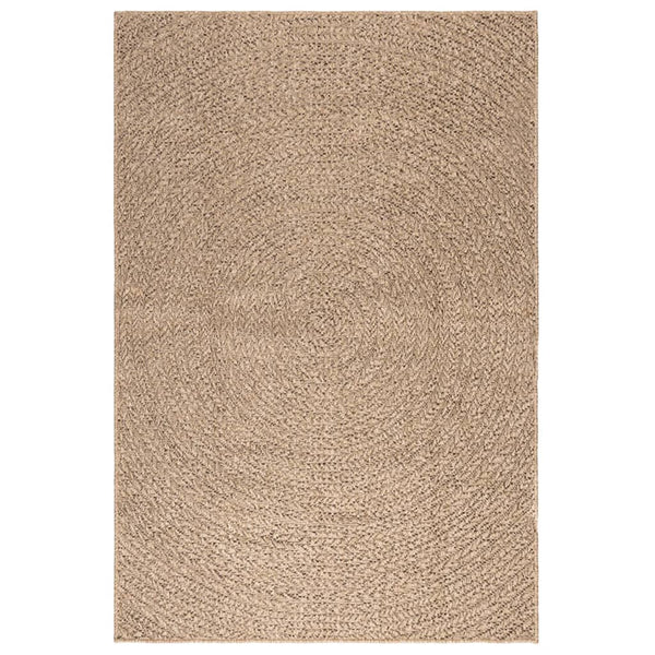Teppich ZIZUR Jute-Optik 120x170 cm Indoor/Outdoor
