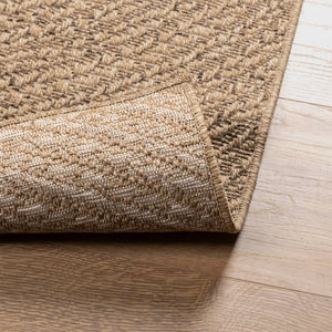 Teppich ZIZUR Jute-Optik 120x170 cm Indoor/Outdoor