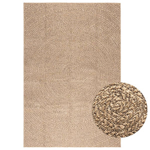 Jute-Optik Teppich 140x200 cm für Innen & Außen