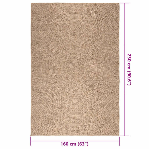 Teppich ZIZUR Jute-Optik 160x230 cm