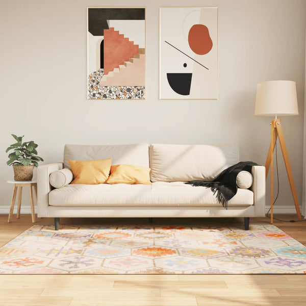 Teppich Waschbar Mehrfarbig 160x230 cm