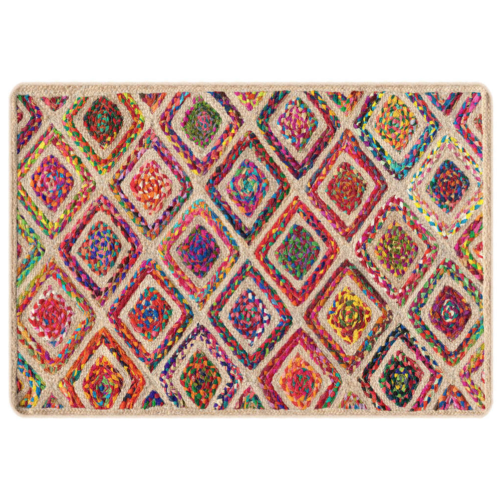 Teppich Waschbar Mehrfarbig 160x230 cm