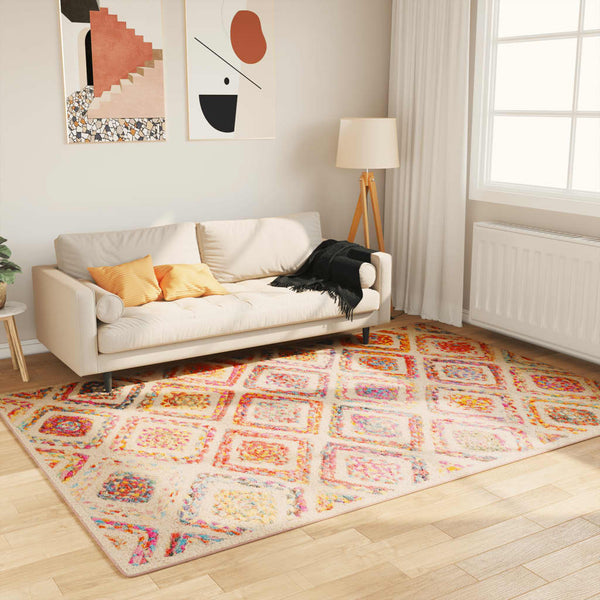 Teppich Waschbar Mehrfarbig 160x230 cm