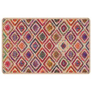 Teppich Waschbar Mehrfarbig 190x300 cm