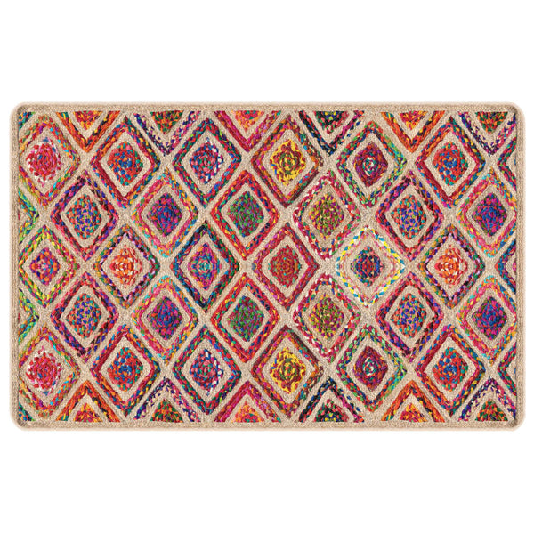 Teppich Waschbar Mehrfarbig 190x300 cm