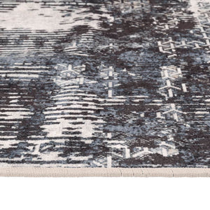 Teppich Waschbar Mehrfarbig 80x300 cm
