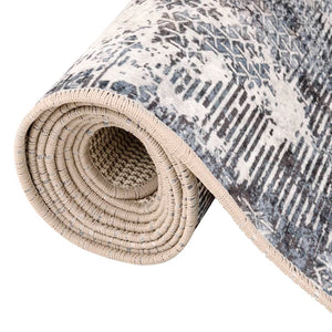 Teppich Waschbar Mehrfarbig 190x300 cm