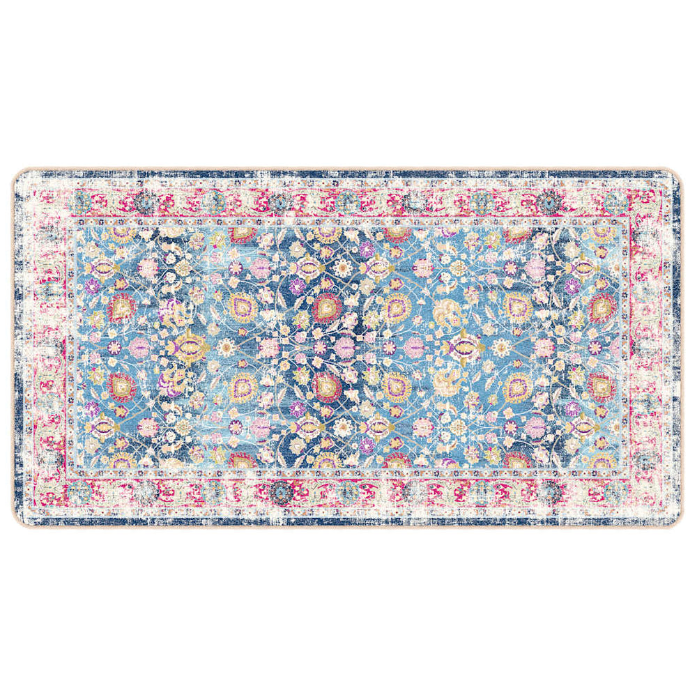 Teppich Waschbar Mehrfarbig 80x150 cm