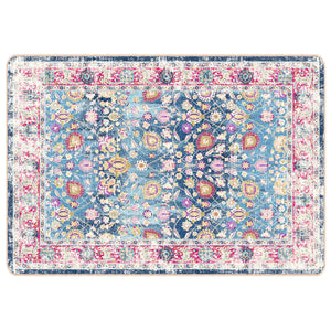 Teppich Waschbar Mehrfarbig 120x180 cm