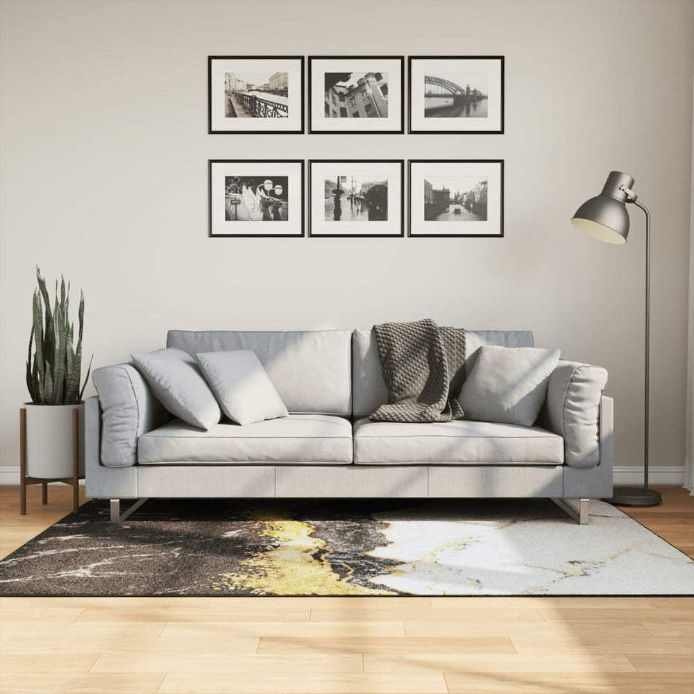 Teppich Waschbar Mehrfarbig 120x180 cm