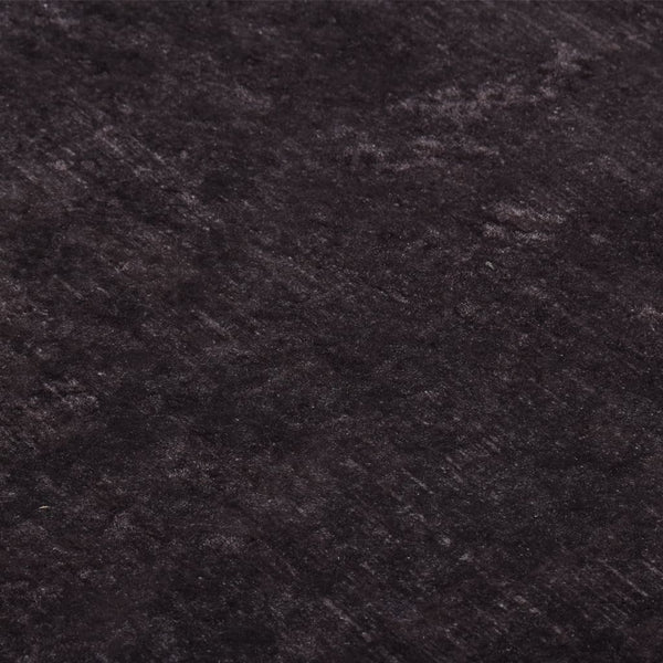 Teppich Waschbar Schwarz und Golden 400x300 cm