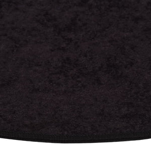 vidaXL Washable Rug Anthracite Ø 200 cm
