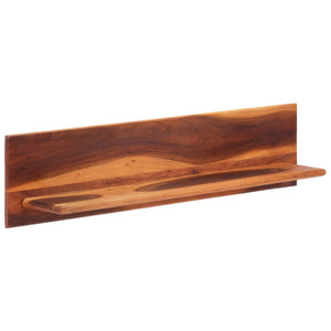 Wandregale Akazie Massivholz 112cm 2er Set