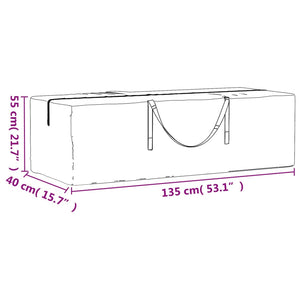 Weihnachtsbaum Tasche Schwarz 135 cm