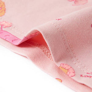 Kinderpyjama Kurzarm Hellrosa Größe 128