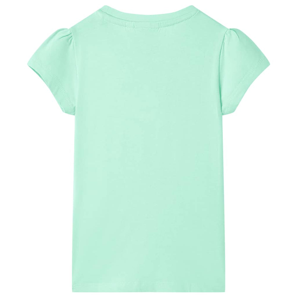 T-shirt enfant vert vif 116