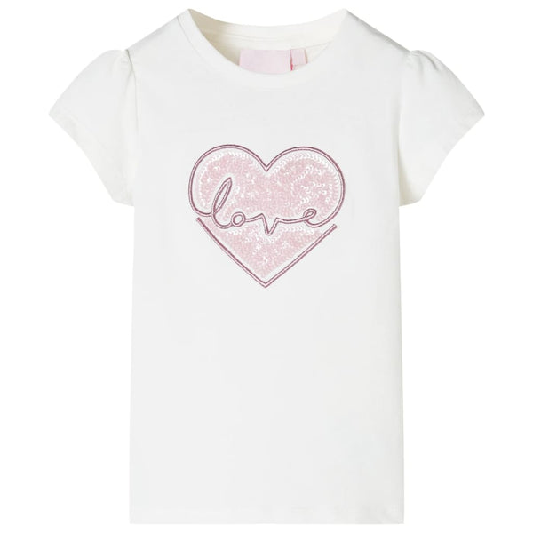 T-shirt enfant écru 104