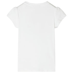 T-shirt enfant écru 116