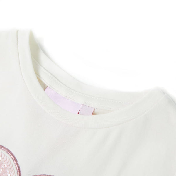T-shirt enfant écru 116