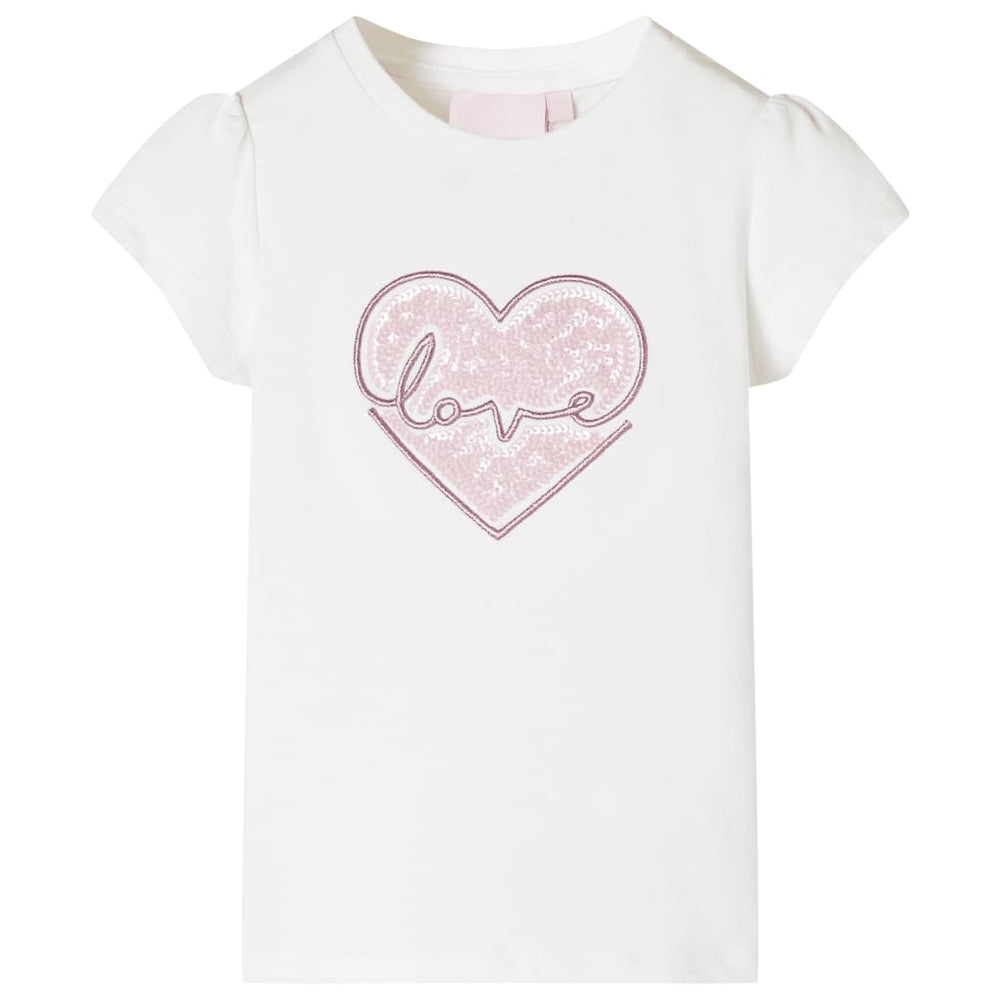 T-shirt enfant écru 128