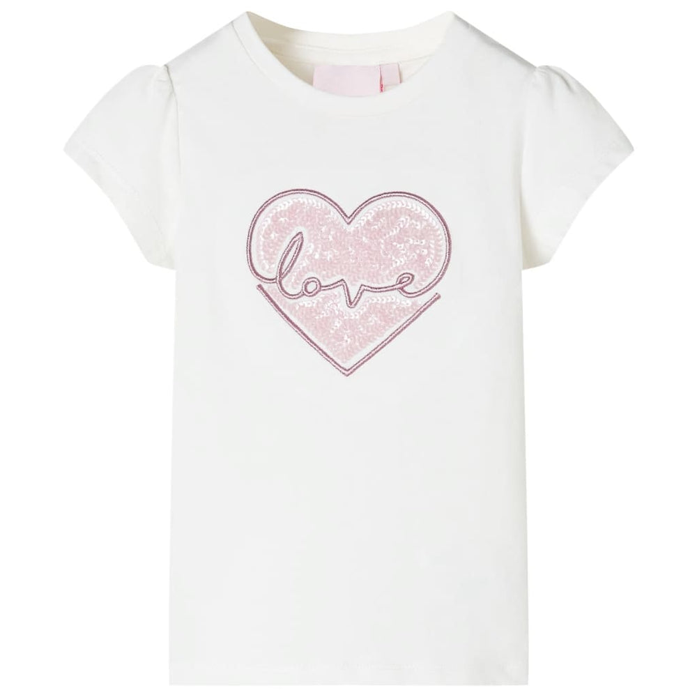 T-shirt enfant écru 140