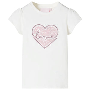 T-shirt enfant écru 140