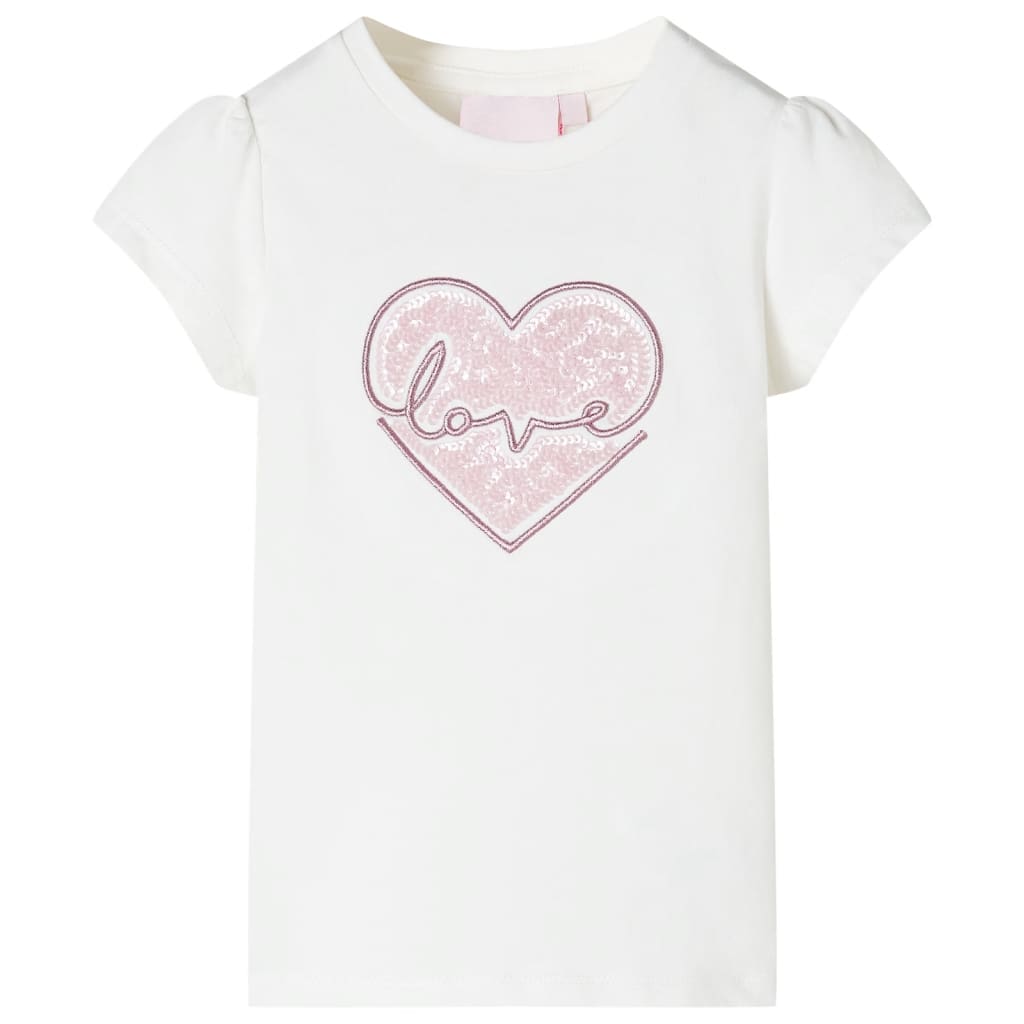 T-shirt enfant écru 140